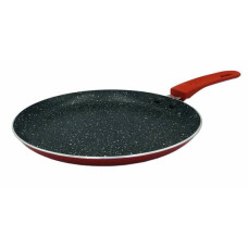 Млинцева сковорода з антипригарним покриттям Eco Granite Con Brio CB-2424 red, 24 см