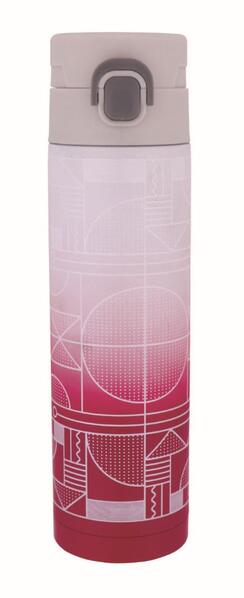 Термокружка Con Brio CB-390 rose, white 400 мл
