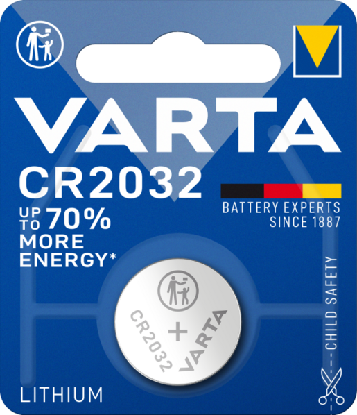 Батарейка VARTA CR 2032 BLI 1 ШТ